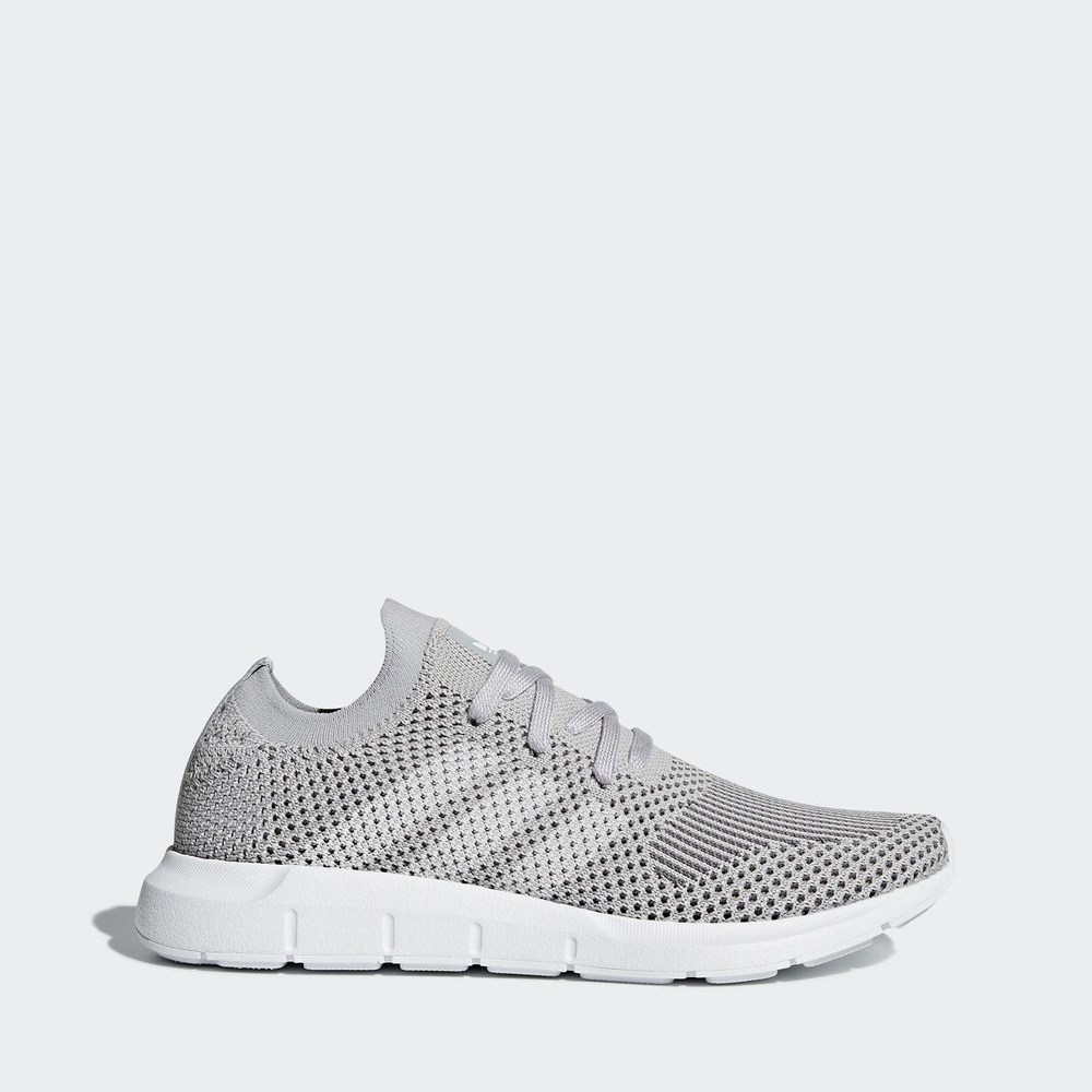 Adidas Swift Run Primeknit - Originals γυναικεια - Γκρι/Ασπρα/Γκρι,Μέγεθος: EU 36 – 54 2/3 (905YHAOE